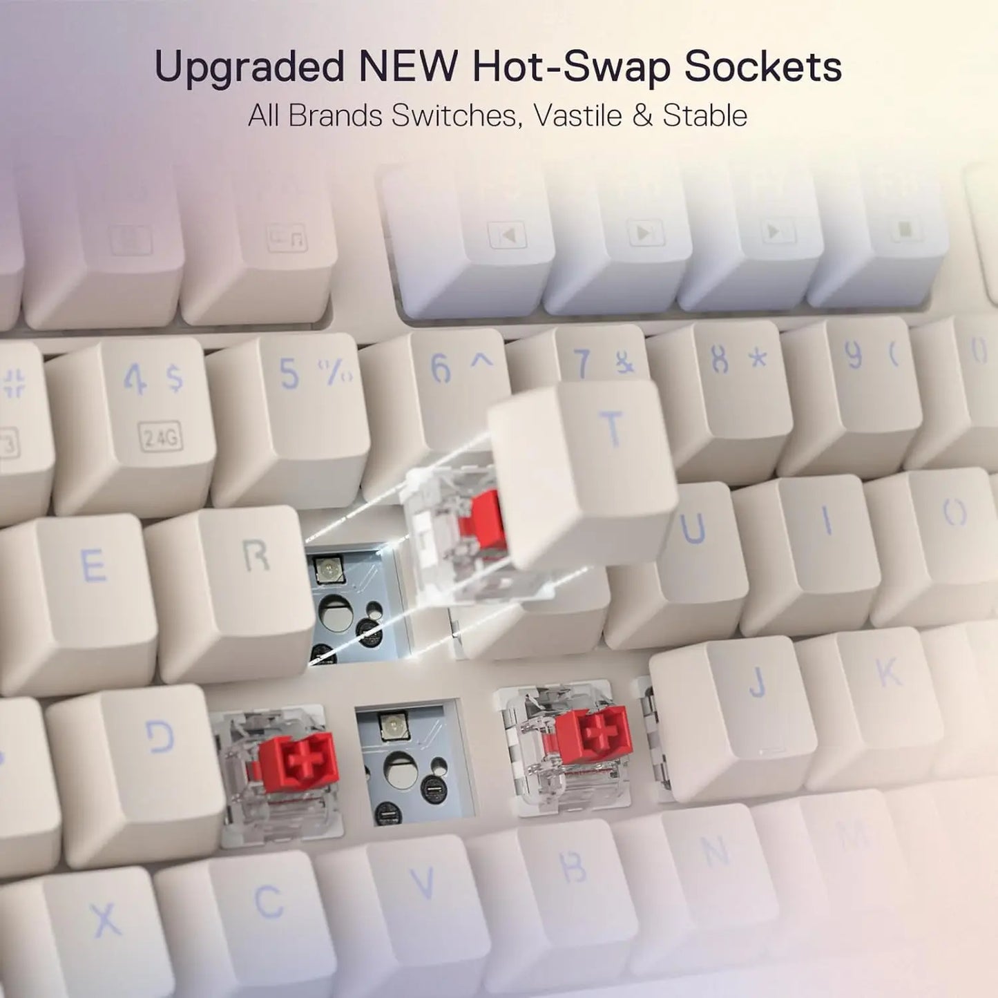Redragon UCAL K673 PRO – 75% Mechanical Gaming Keyboard hosted by KlickieKeyz