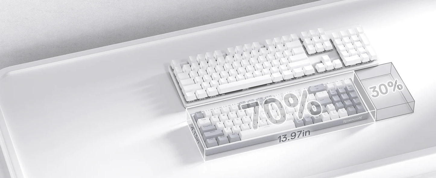Redragon POLLUX K628 – 75% Wired Mechanical Keyboard hosted by KlickieKeyz