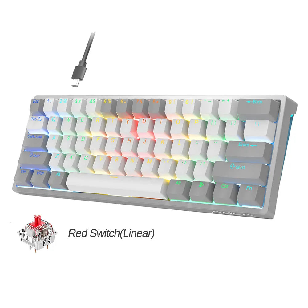 AULA F3261 – 60% Wired Mechanical Keyboard hosted by KlickieKeyz
