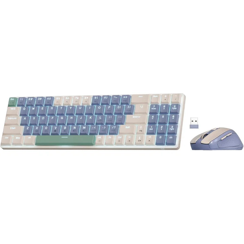 Redragon BS8772 – Wireless Keyboard and Mouse Combo hosted by KlickieKeyz