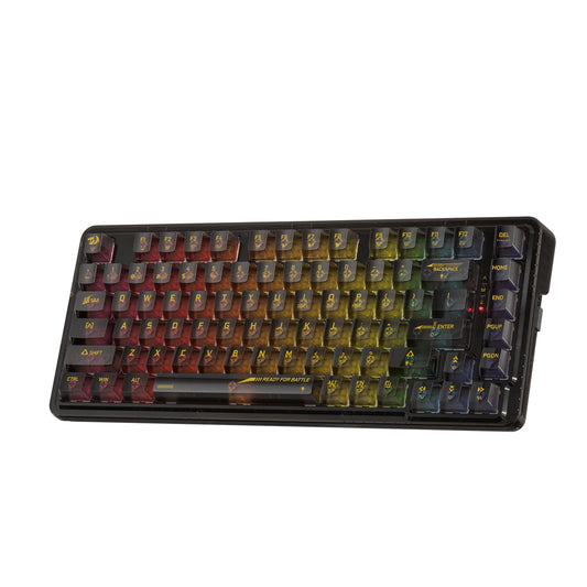 Redragon ELF PRO K649 – Wireless Transparent Keyboard hosted by KlickieKeyz
