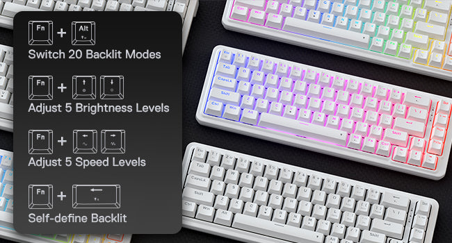 Redragon NOVA K709 Wired Mechanical Gaming Keyboard – 65% Gasket-Mounted by Redragon | Hosted by KlickieKeyz