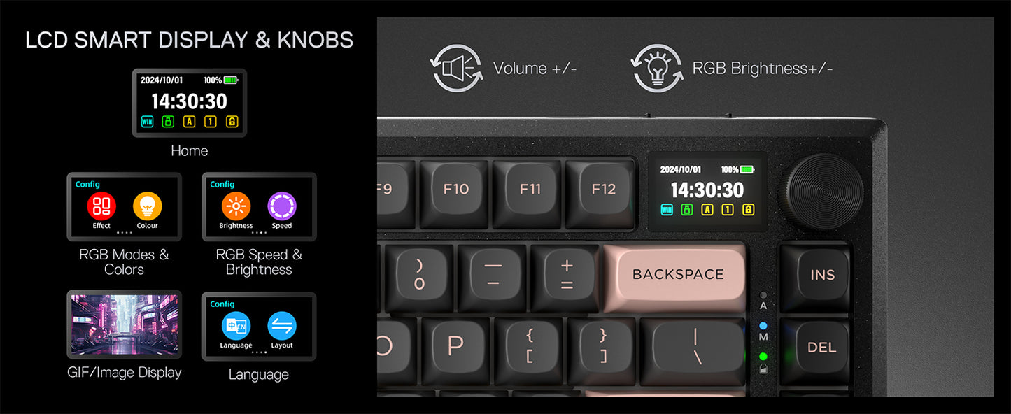 Redragon ECLIPSE K720 PRO CNC Aluminum Gaming Keyboard – Premium Full-Size Mechanical by Redragon | Hosted by KlickieKeyz