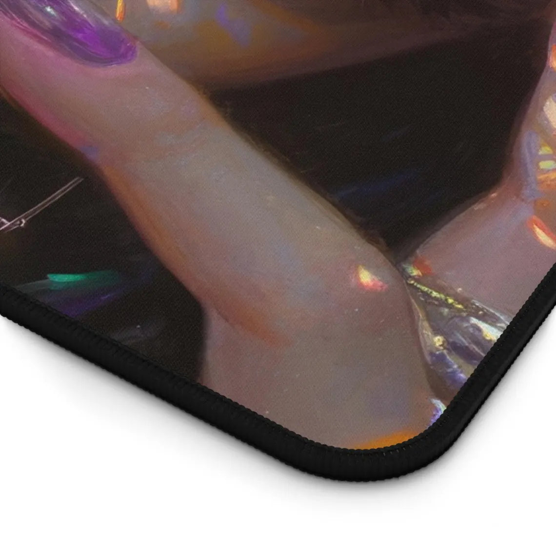 Beautiful Anime Girl Close-Up Desk Mat – Stunning & Aesthetic XL Gaming Mouse Pad by KlickieKeyz