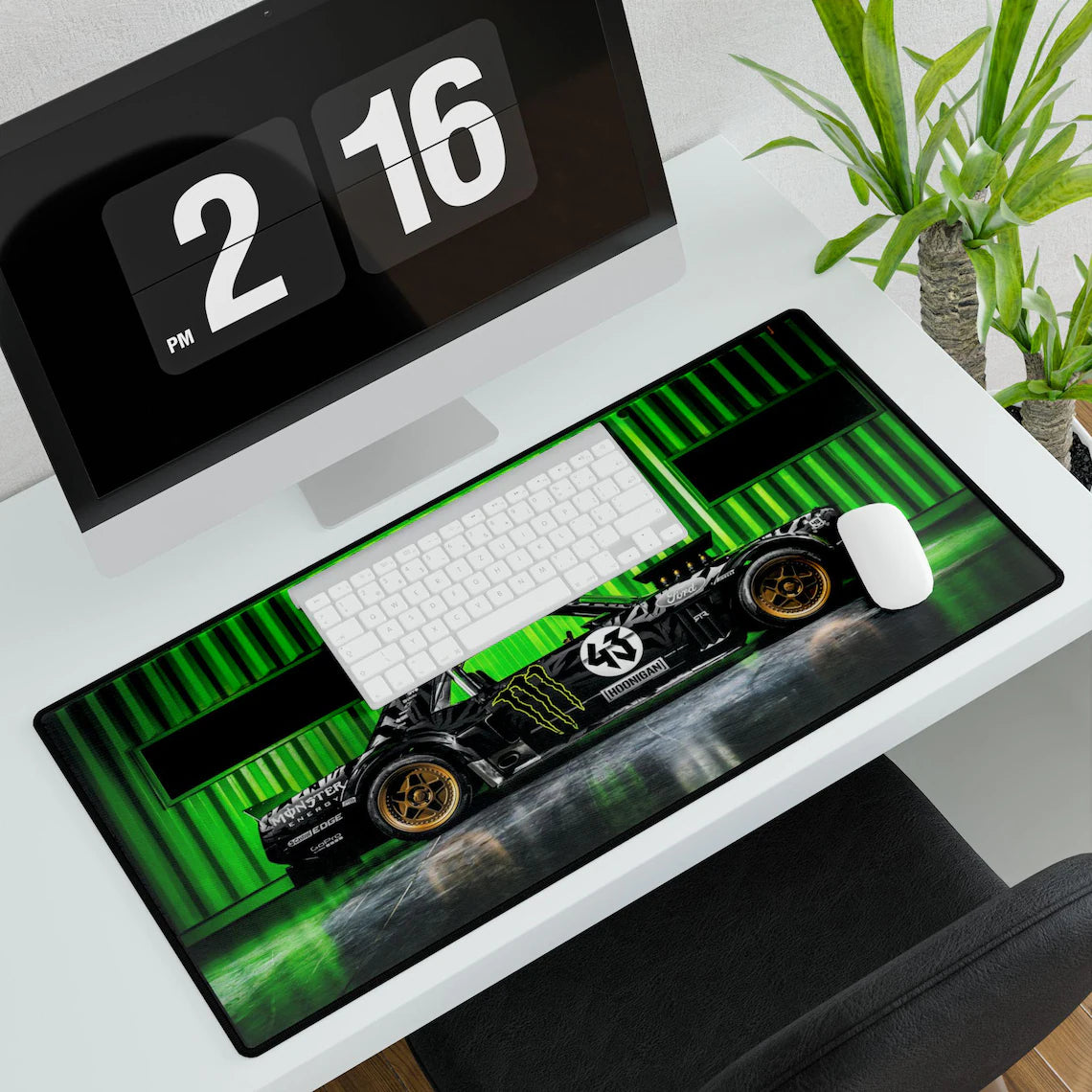 Ken Block’s Hoonicorn Mustang Desk Mat – High-Performance Desk Mat by KlickieKeyz