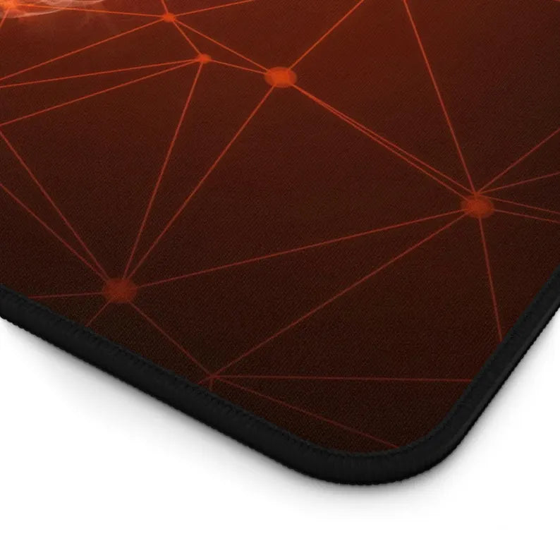 Bitcoin Crypto Desk Mat – Digital Currency Themed Desk Mat by KlickieKeyz