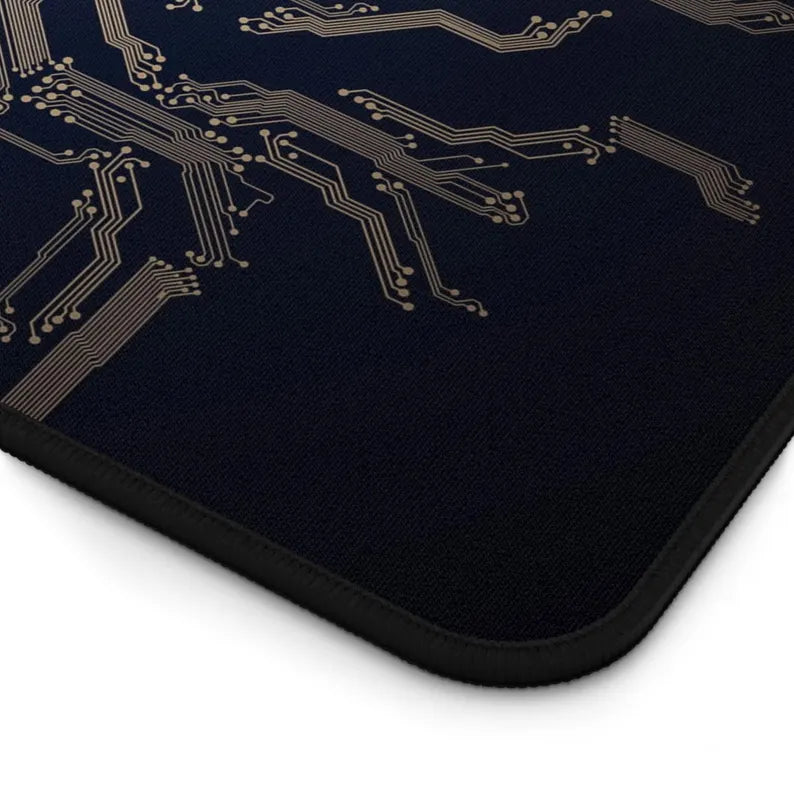 Bitcoin Crypto Desk Mat – Digital Currency Themed Desk Mat by KlickieKeyz